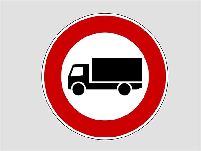 Durchfahrtsverbot LKW